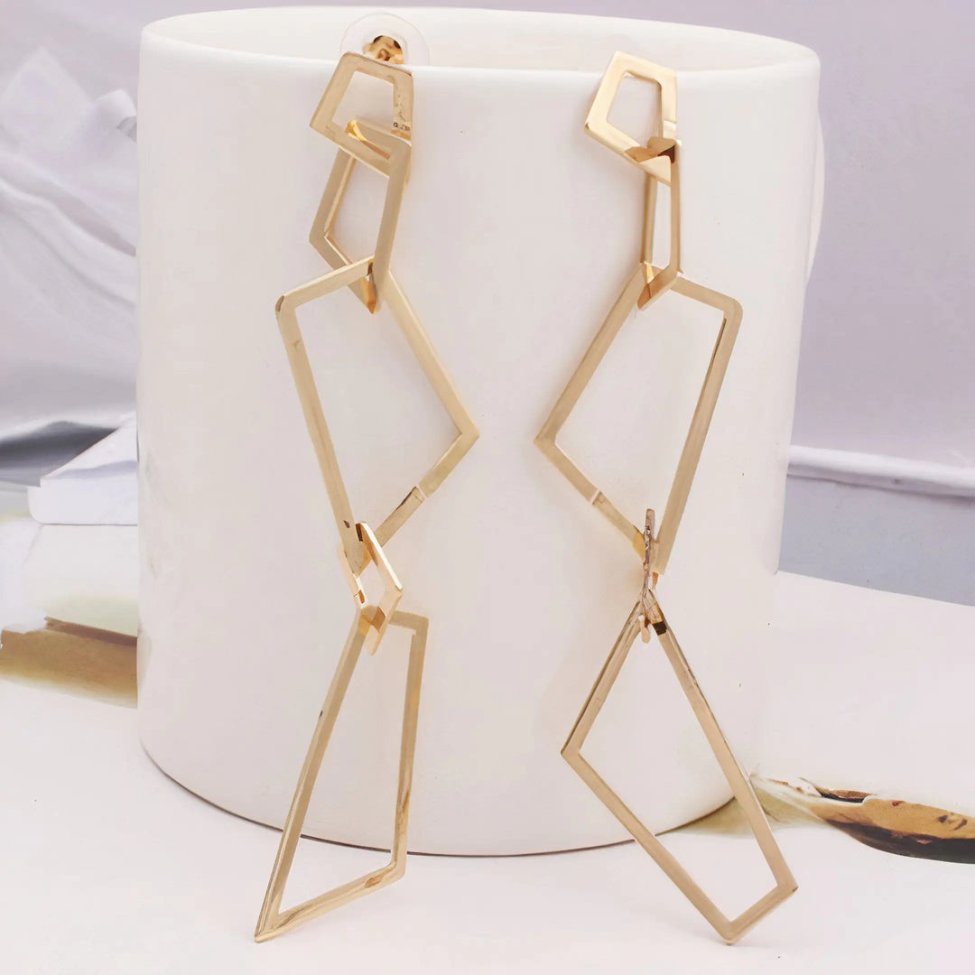 Golden Angles Earrings
