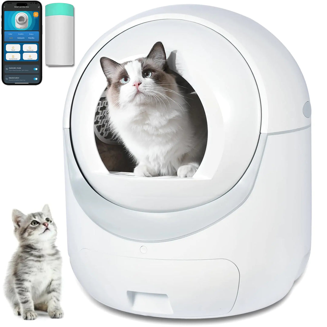 SmartClean XL – Automatic Cat Litter Box with App & Odor Control